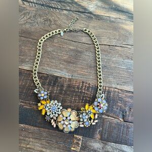 Vintage Joan Rivers Classic Collection Bouquet Garden Statement Necklace